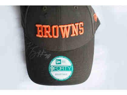 Cleveland Browns Autographed Phil Taylor Hat