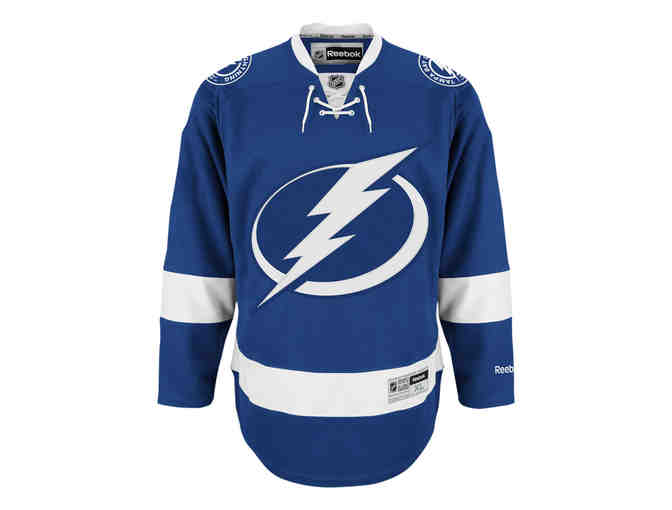 Tampa Bay Lightning-Reebok Home NHL Hockey Jersey Autographed by #9 Tyler Johnson w/COA