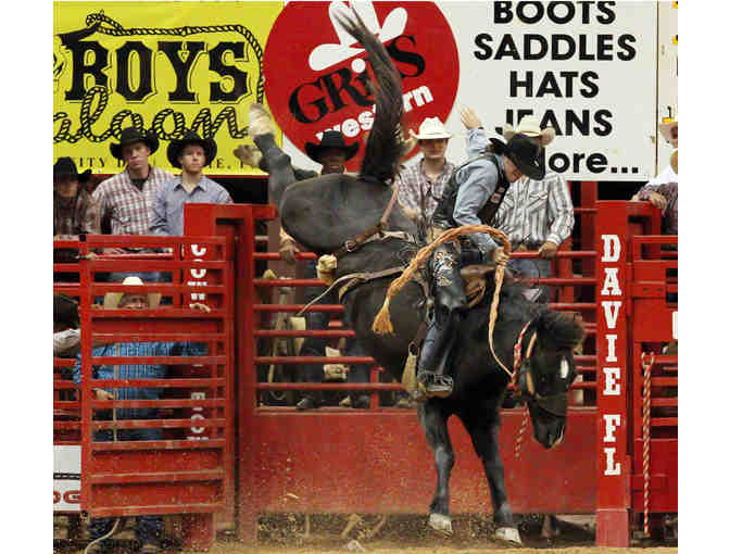 Davie Rodeo - A Family Eight (8) Pack of Rodeo Tickets for One (1) Event in 2015 Season