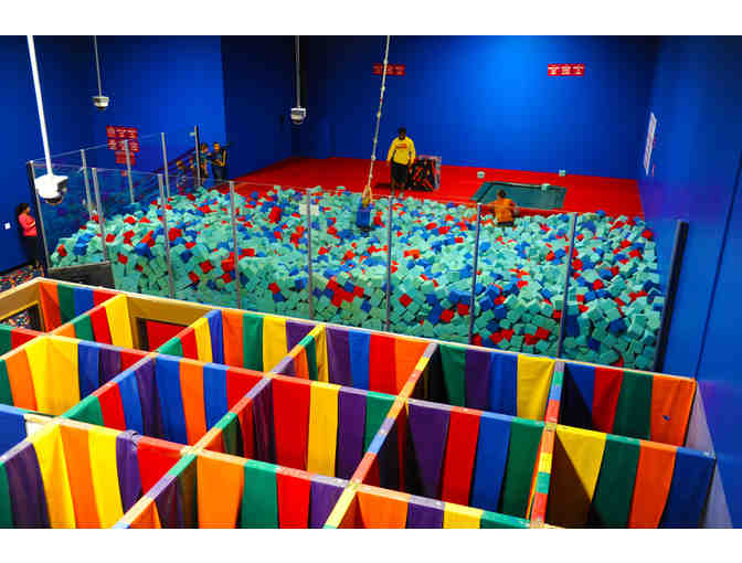Off The Wall Trampoline Fun Center - Two Gift Cards - Good for One (1) Hour of Arcade Play
