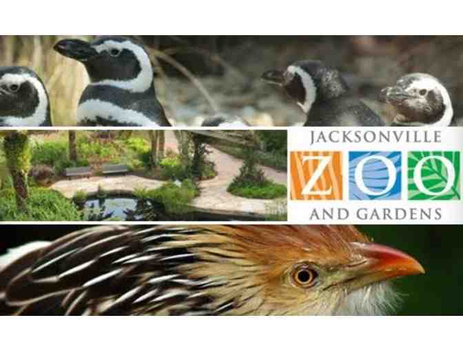 Jacksonville Zoo and Gardens - Four (4) Admission Tickets