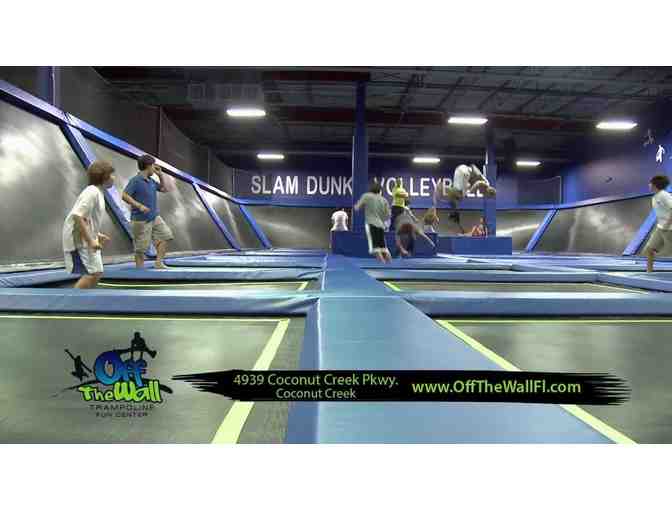 Off The Wall Trampoline Fun Center - Two Gift Cards Each Good for One (1) Hour Arcade Play