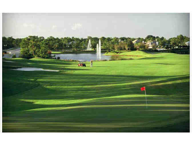 Willoughby Golf Club - Stuart, FL. - A Golf Foursome including carts