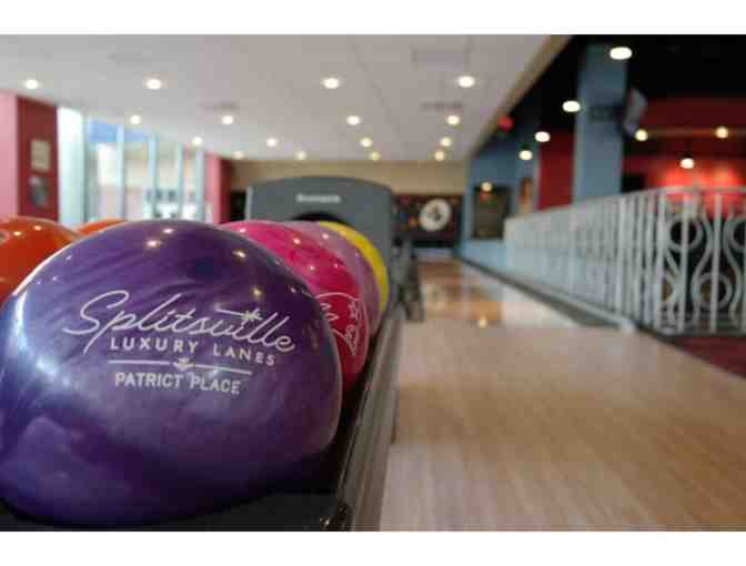 Splitsville Luxury Lanes - Patriot Place, MA. - A $25 Gift Certificate