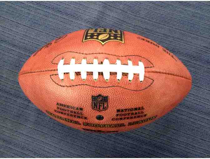 Football Hand-Signed by NFL Head Coach Bill Belichick of the New England Patriots
