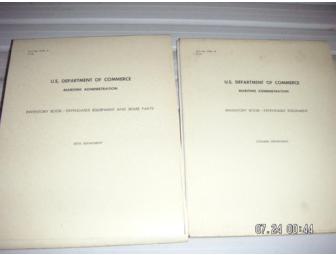 U.S. Department of Commerce Expendable Equipment Inventory Books