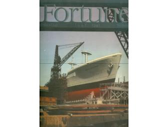 Fortune Magazines detailing ship building for WWII