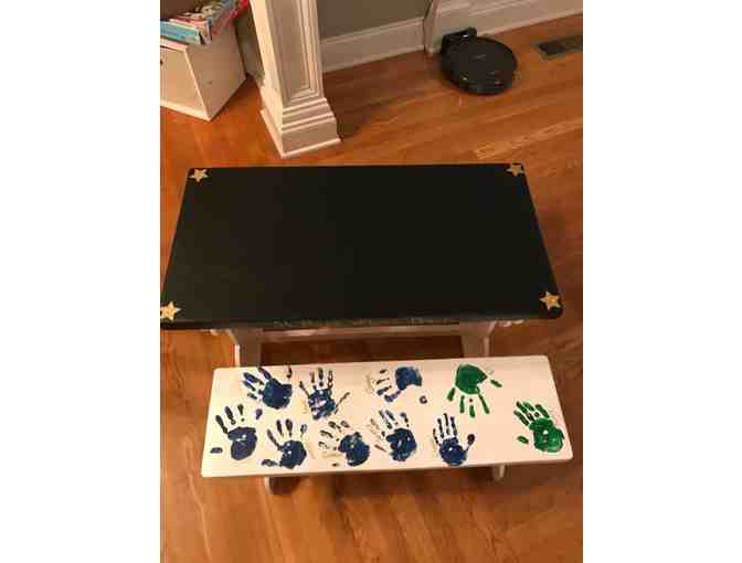 Chalkboard Table & Benches ~ Stargazers (PreK) Class Project