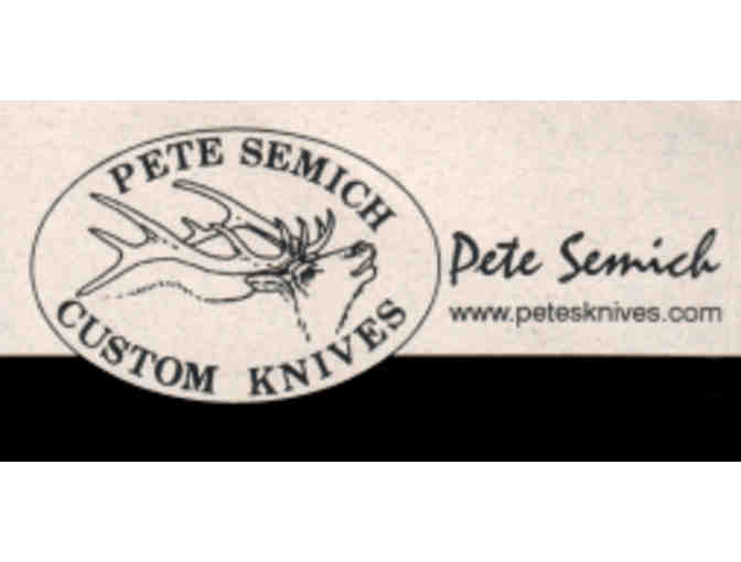 Custom Knife from Pete Semichs 'Grunt' Line