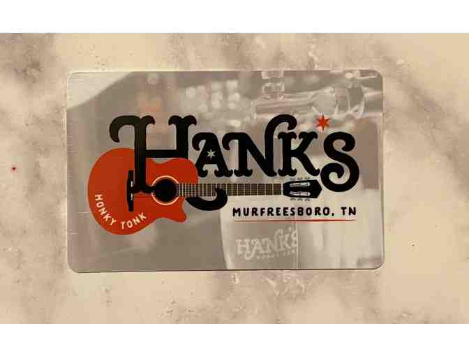 HANK'S HONKY TONK $50 Gift Card