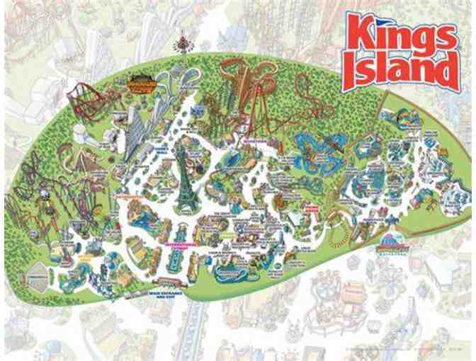 KINGS ISLAND Amusement Park (Ohio) 2 Admission Tickets - Photo 2