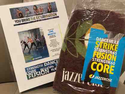 JAZZERCISE MURFREESBORO - certificate for one month unlimited jazzercise + towel (2310 Me