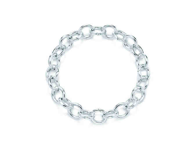 Tiffany Sterling Silver Roundlink Clasp Bracelet