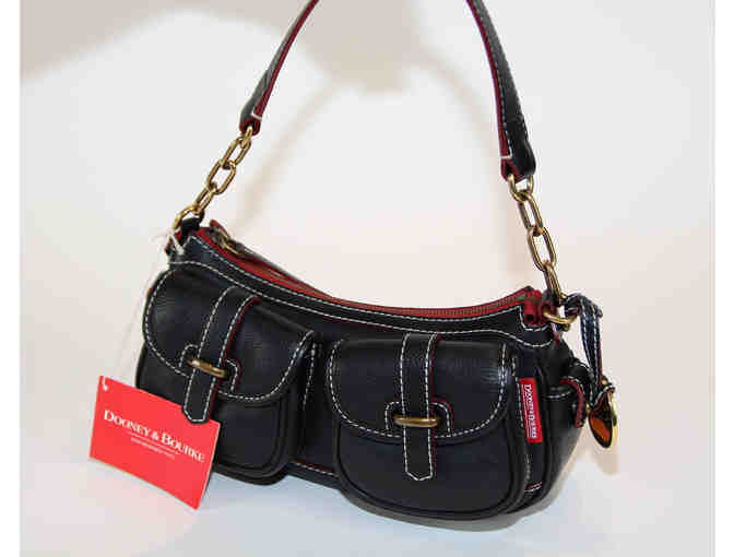 Dooney & Bourke Black Leather Handbag - Photo 1