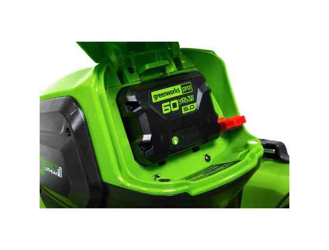 Greenworks Pro 60 Cordless Electric Lawn Mower-Battery Included - Photo 4