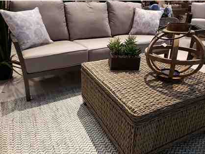 ENJOY YOUR BACKYARD, DECK, OR PATIO! 2 Sunbrella Couches and Coffee Table