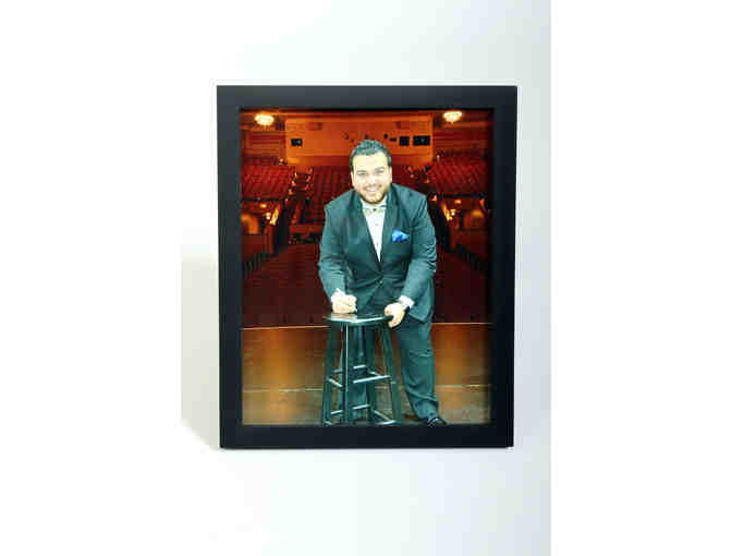 SAL VALENTINETTI AUTOGRAPHED STOOL with 8X10 PHOTO TO PROVE IT!