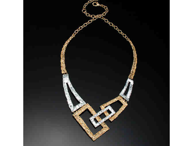 Uno Alla Volta Art Deco Necklace & Earrings
