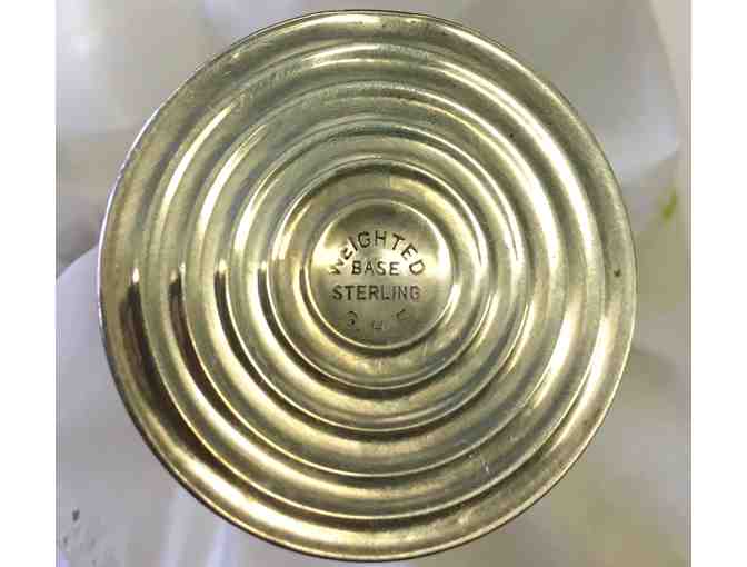 Vintage G.H. French & Co Sterling Silver Salt & Pepper Set