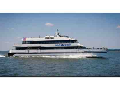 Seastreak Ferry--Two Round Trip Tickets to Martha's Vineyard