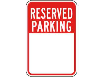 VIP Parking Spot in St. Agnes Lot for One Year