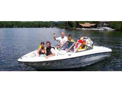 Captain Marney's Boat Rental on Lake Placid 2 Hour Rental