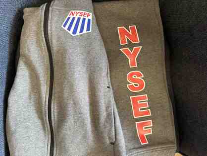 NYSEF hoodie and pant set GREY Ages 10-12