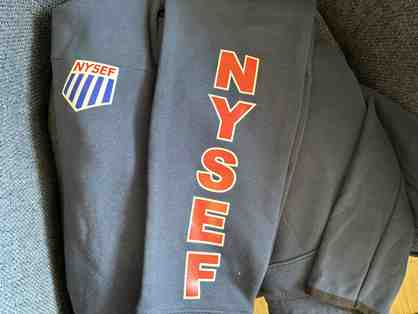 NYSEF hoodie and pant set NAVY Ages 14-16