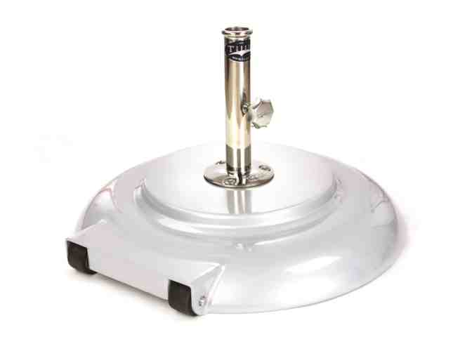 Tuuci Umbrella - Ocean Master 10' Hexagon & 95lb ACF Silver Base with wheels