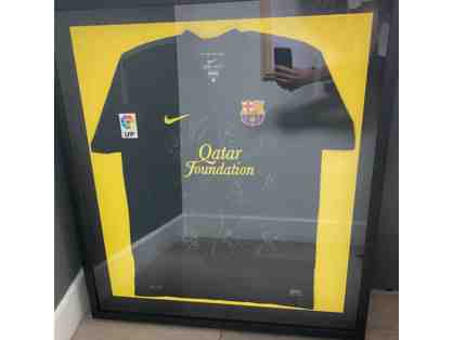 Barca Shirt with Autographs including Messi