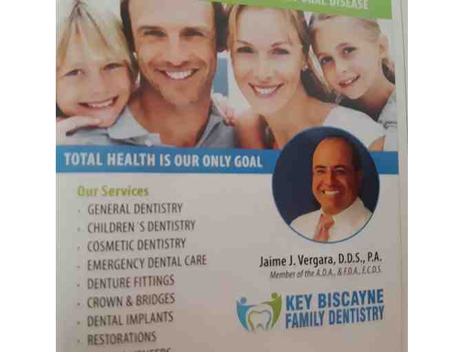 Dental Package Gift Certificate - Dr. Jaime Vergara