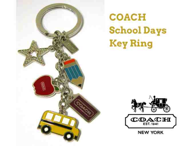 COACH School Days Key Ring - Photo 1