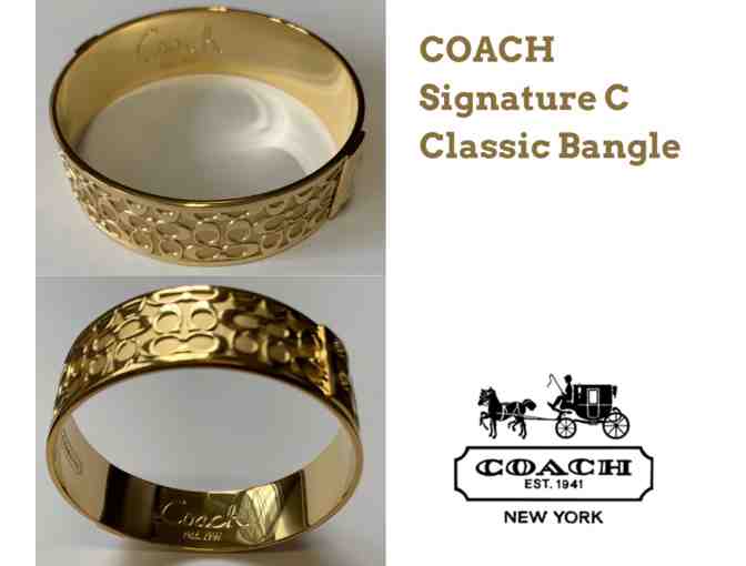 COACH Signature C Classic Bangle - Photo 1