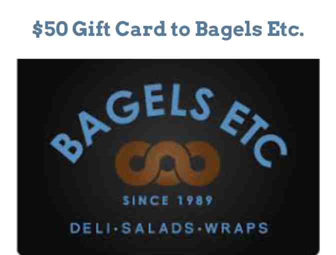 $50 Gift Card to Bagels Etc. - Photo 1