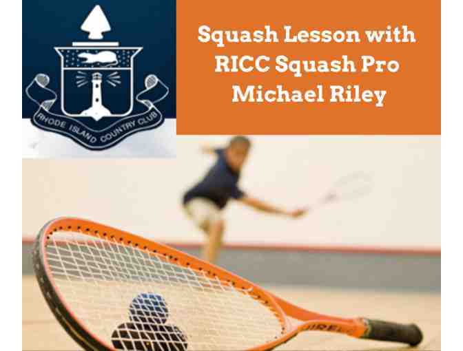 Squash Lesson with RICC Squash Pro Michael Riley - Photo 1