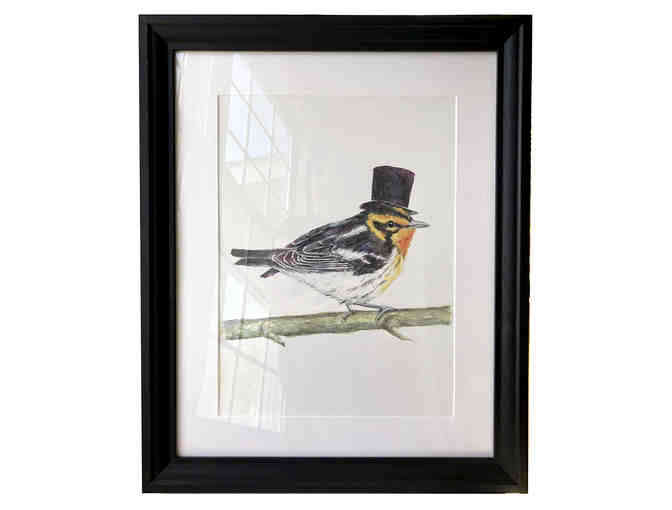 'Bird with Hat' Donor's Choice Print (13 x 19)