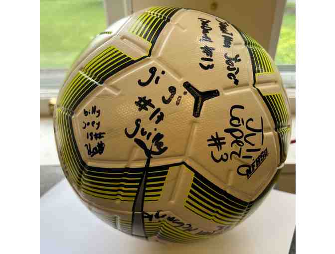 2021 NEPSAC Boys Soccer Champions: Photo and Autographed Soccer Ball