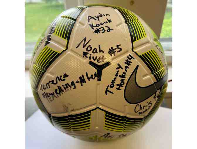2021 NEPSAC Boys Soccer Champions: Photo and Autographed Soccer Ball