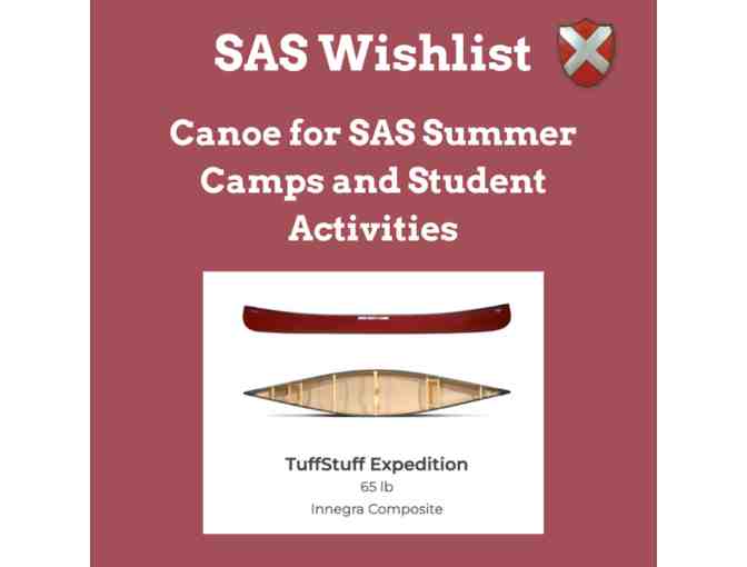 Canoe for SAS students - Photo 1