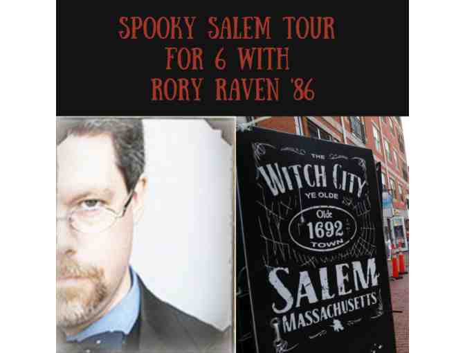 Spooky Salem Tour for 6 with Rory Raven, Author & Historian - Photo 1