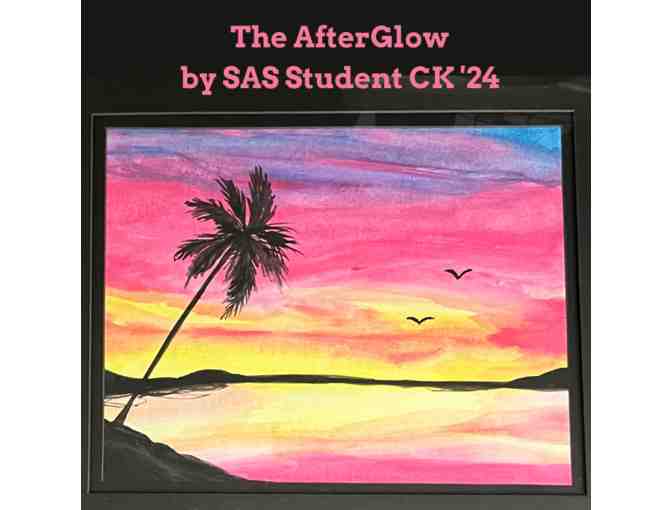 "The Afterglow" Original Artwork by St. Andrew's Student CK '24 - Photo 1
