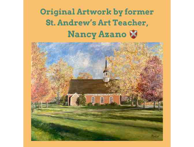 Original St. Andrew's Artwork by Nancy Azano - Photo 1