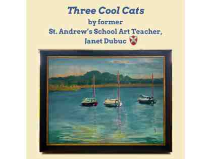 Three Cool Cats by Janet Dubuc