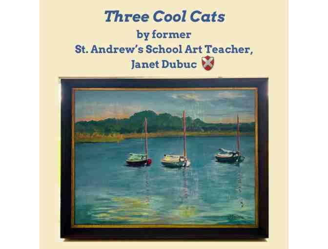Three Cool Cats by Janet Dubuc - Photo 1