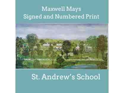 Maxwell Mays print of St. Andrew's