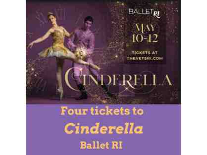 Four Tickets to Ballet RI's Cinderella