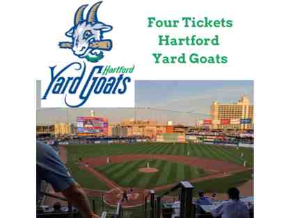 Four Tickets to a Hartford Yard Goats Game