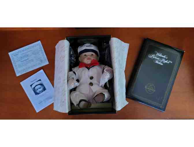 Bello 'MATTHEW' Porcelain Doll 'Picture Perfect Babies' with original box