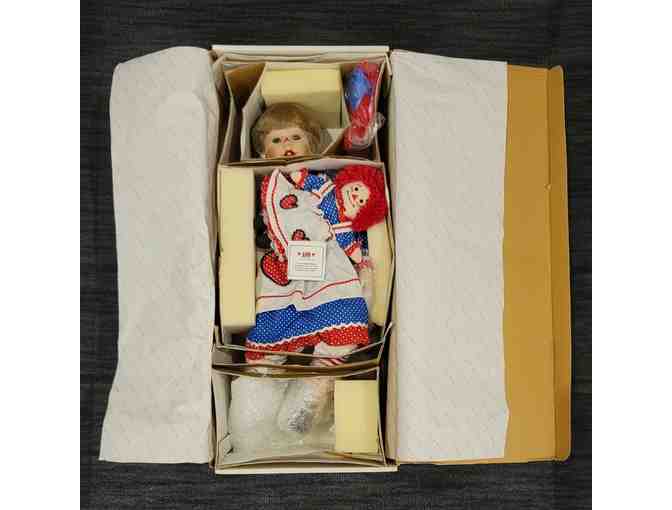 'Ann' Danbury Mint Porcelain Collectible Doll with original box