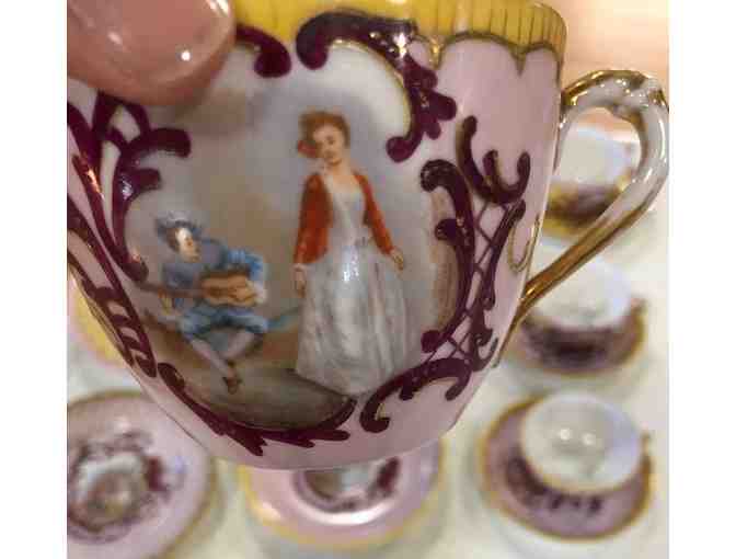 Lot of antique porcelain Bavarian china
